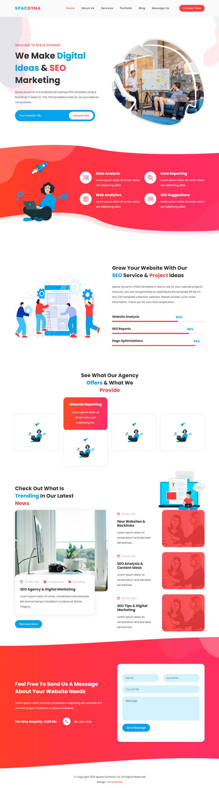 Website giới thiệu thương hiệu